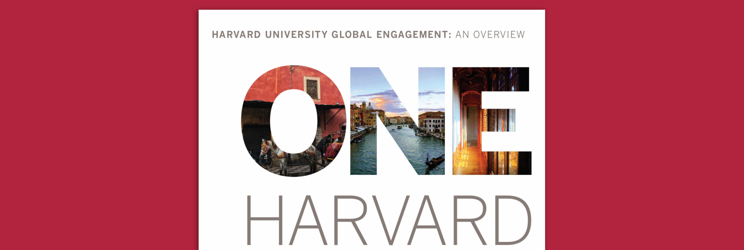 Harvard University Global Engagement: An Overview book cover